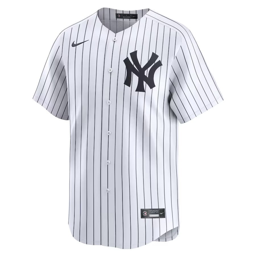 Anthony Volpe New York Yankees 2024/25 MLB Official Nike Home Fan Jersey - White Pinstripes (Name plate)