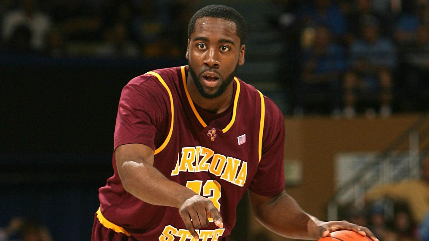 Arizona State Sun Devils James Harden 2009 NCAA College Basketball Campus Legend Jersey