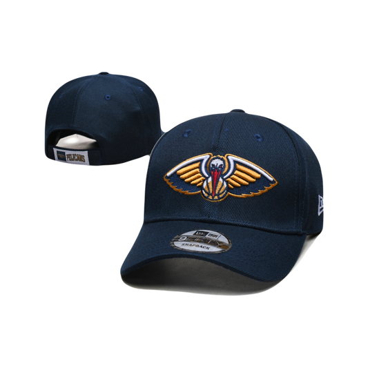 New Orleans Pelicans NBA New Era Icon Navy Adjustable Cap Hat