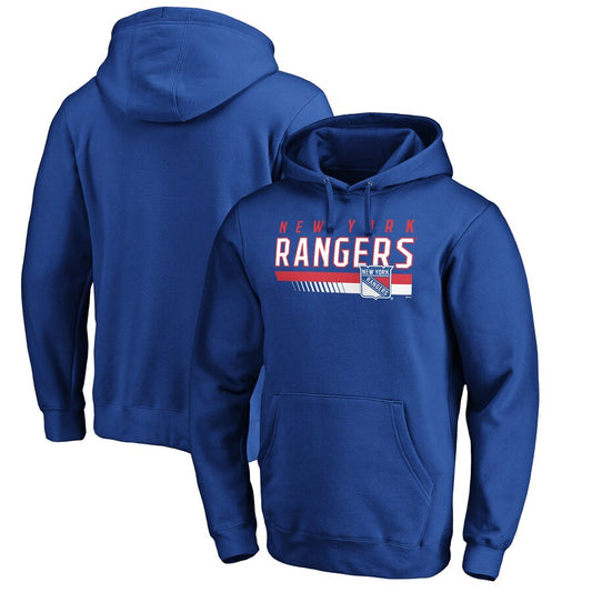 New York Rangers NHL Fanatics Brand ‘Slapshot Statement’ Hoodie Jacket