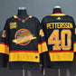 Vancouver Canucks Elias Pettersson NHL 90’s Reverse Retro Premier Player Jersey - Black
