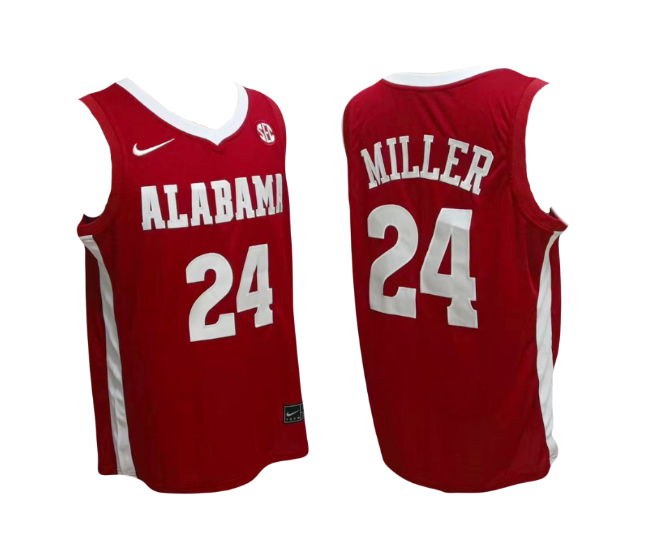 Alabama Crimson Tide Brandon Miller 2022 NCAA Campus Legend College Basketball Jersey