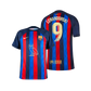 FC Barcelona 2022/23 Home Kit Robert Lewandowski Nike Fan Version ‘OVO Edition’ Soccer Jersey - Red & Blue