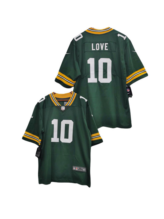 Jordan Love Green Bay Packers NFL Nike Vapor Limited Home Jersey - Green