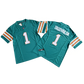 Tua Tagovailoa Miami Dolphins NFL Throwback Classic F.U.S.E Style Nike Vapor Limited Jersey - Teal