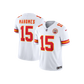 Kansas City Chiefs Patrick Mahomes NFL F.U.S.E Vapor Limited White Away Jersey