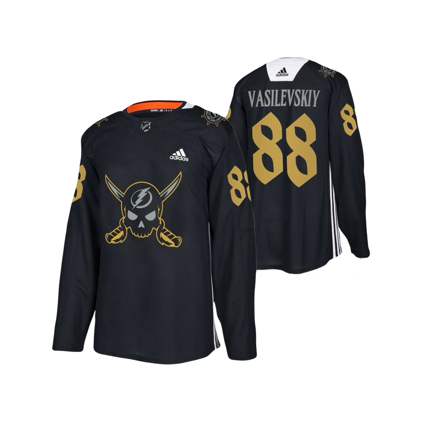 Andrei Vasilevskiy Tampa Bay Lightning 'Gasperilla Edition’ NHL Alternate Authentic Adidas Premier Player Jersey - Black