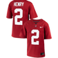 Derrick Henry #2 Alabama Crimson Tide Nike NCAA Campus Legends Player Home Jersey
