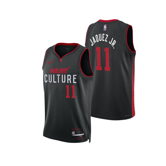 Jaime Jaquez Jr.  Miami Heat ‘Culture’ 2023/24 NBA Swingman Jersey - Nike City Edition