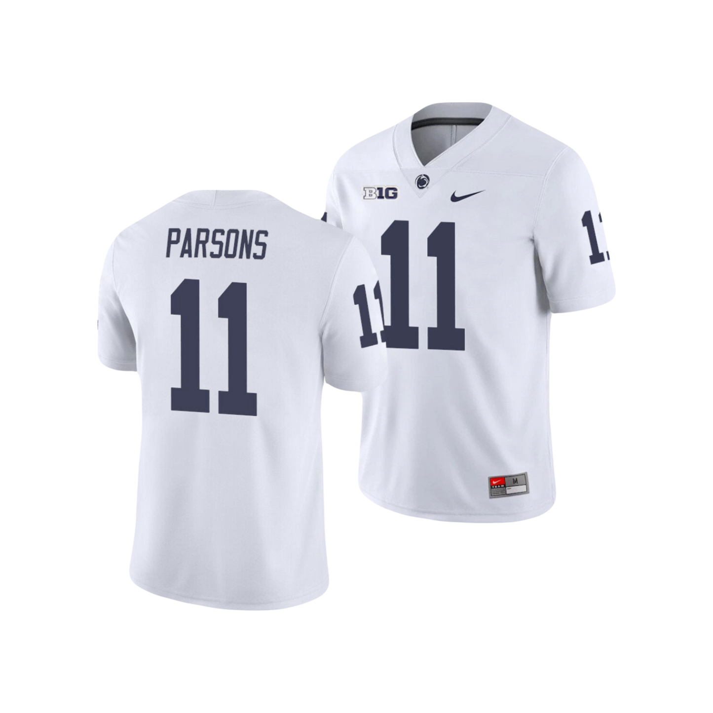 Penn State Nittany Lions #11 Micah Parsons College Football Campus Legend Nike Jersey