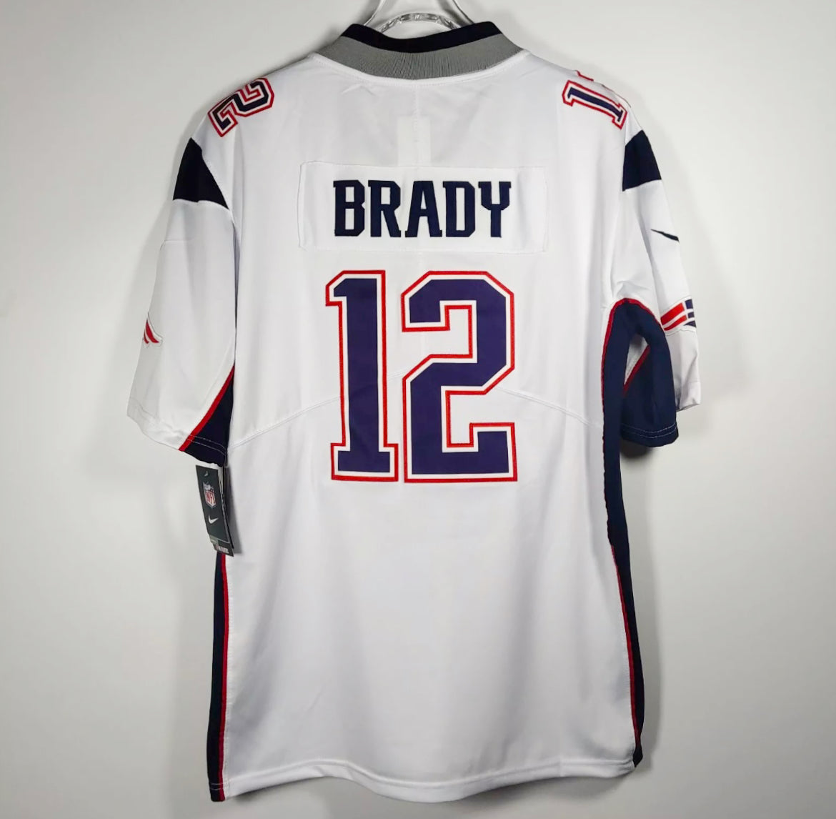 Tom Brady New England Patriots NFL Throwback Classic Iconic Legends Jersey - White