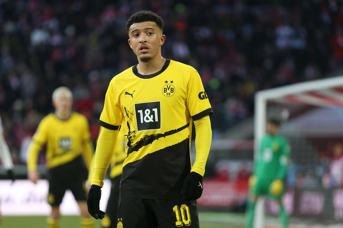 Jadon Sancho Borussia Dortmund 2023/24 Season Home Kit Authentic Nike On-Field Player Jersey - Yellow & Black