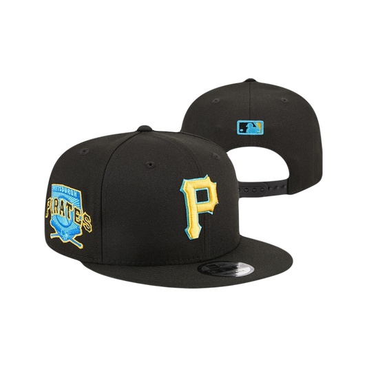 Pittsburgh Pirates Cyan Icon New Era Baseball Snapback