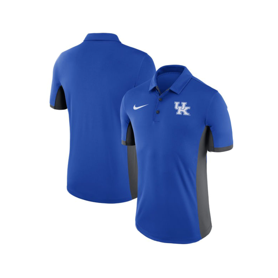 Kentucky Wildcats Blue NCAA Nike Athletic Polo Golf Shirt