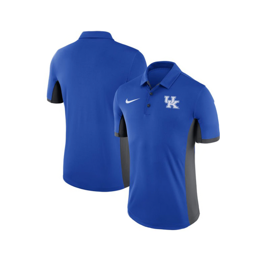 Kentucky Wildcats Blue NCAA Nike Athletic Polo Golf Shirt