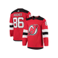 Jack Hughes New Jersey Devils NHL Authentic Adidas Premier Player Home Jersey - Red