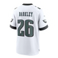 Saquon Barkley Philadelphia Eagles 2024/25 NFL F.U.S.E Nike Vapor Jersey - Away White