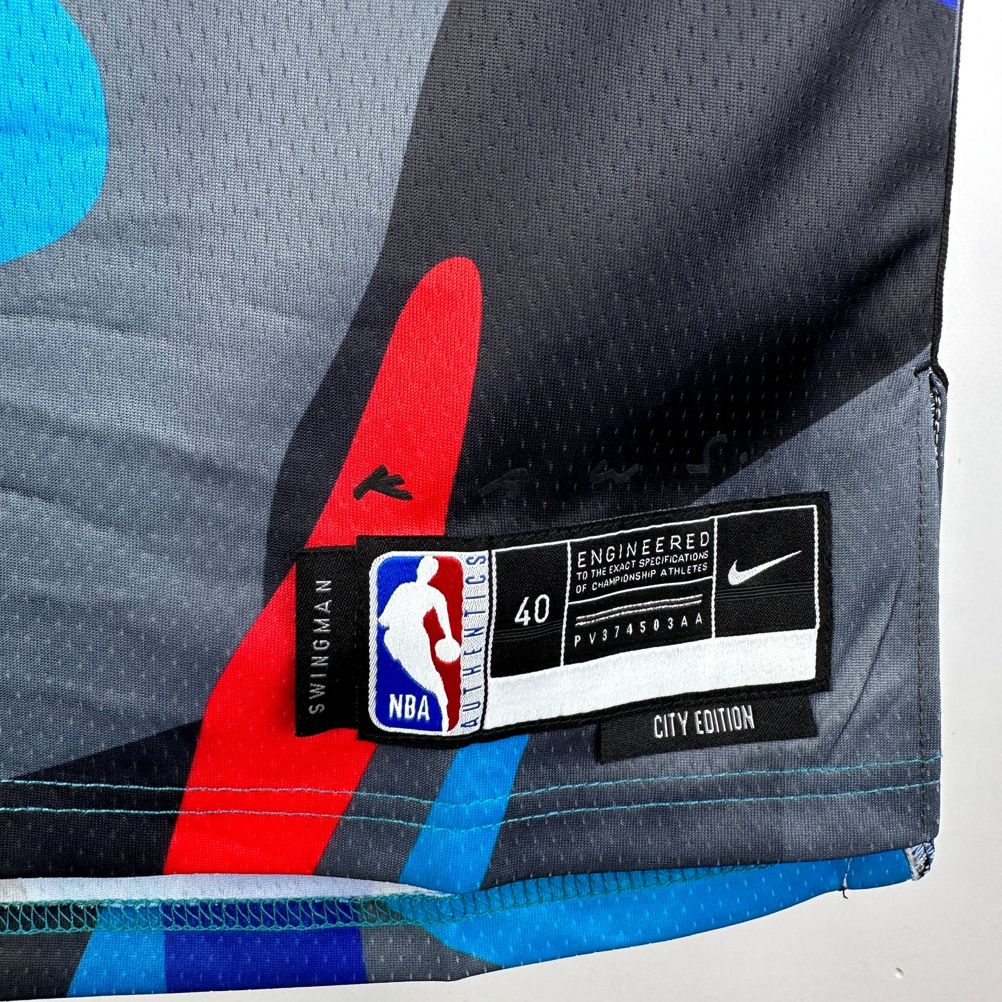 Mikal Bridges Brooklyn Nets 203/24 NBA Swingman Jersey - Nike City Edition