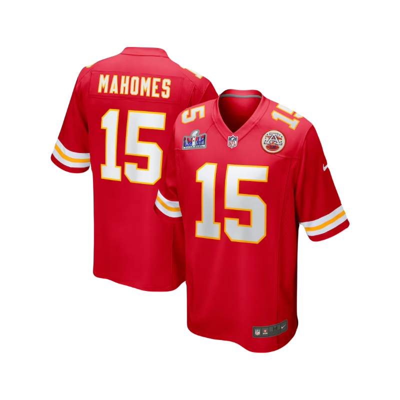 Kansas City Chiefs Patrick Mahomes Super Bowl LVIII MVP 2023/24 NFL Limited Red Jersey