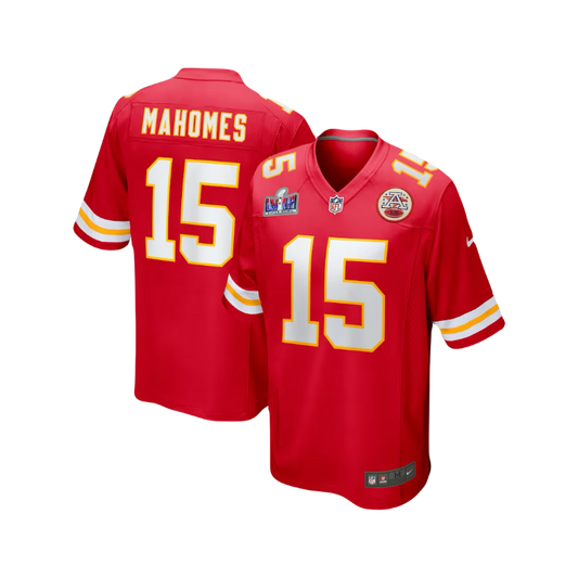 Kansas City Chiefs Patrick Mahomes Super Bowl LVIII MVP 2023/24 NFL Limited Red Jersey