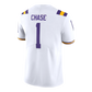 Ja’Marr Chase LSU Tigers 2020 NCAA CFP National Championship Campus Legend College Football Jersey - White