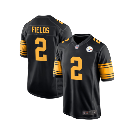 Justin Fields Pittsburgh Steelers 2024/25 NFL Nike Vapor Limited Jersey - Color Rush
