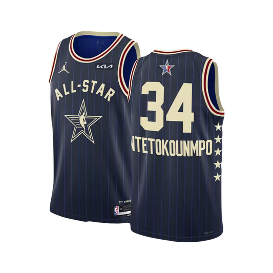 Giannis Antetokounmpo NBA Milwaukee Bucks 2024 All-Star Game Nike Swingman Jersey