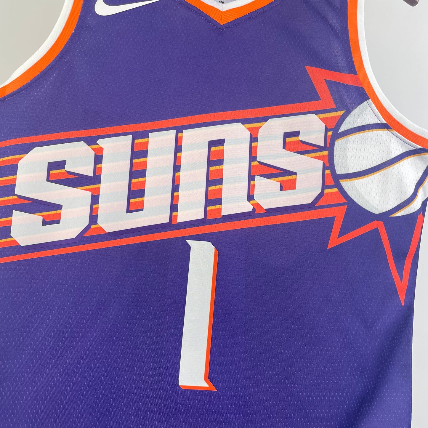 Phoenix Suns Devin Booker 2024 NBA Swingman Nike Purple Jersey - Icon Edition
