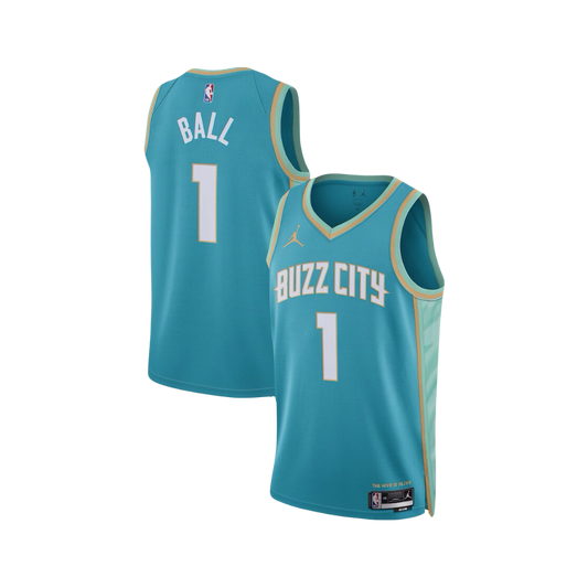 LaMelo Ball NBA Charlotte Hornets Jordan Brand 2023/24 Swingman Jersey - City Edition