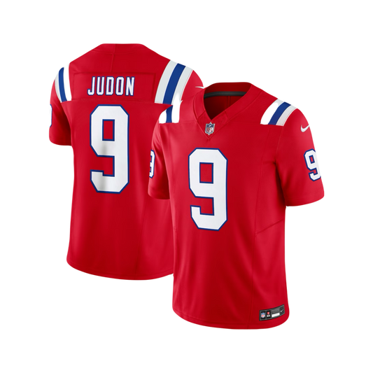 New England Patriots 2023/24 Matthew Judon Nike NFL Red Throwback Classic Game Jersey