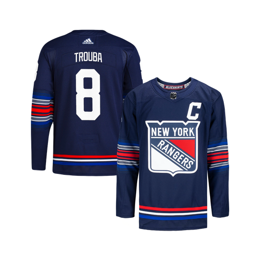New York Rangers Jacob Trouba 2024 Third Adidas Alternate NHL Premier Player Jersey