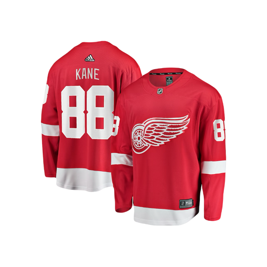 Detroit Red Wings Patrick Kane Adidas NHL Breakaway Player Red Home Jersey