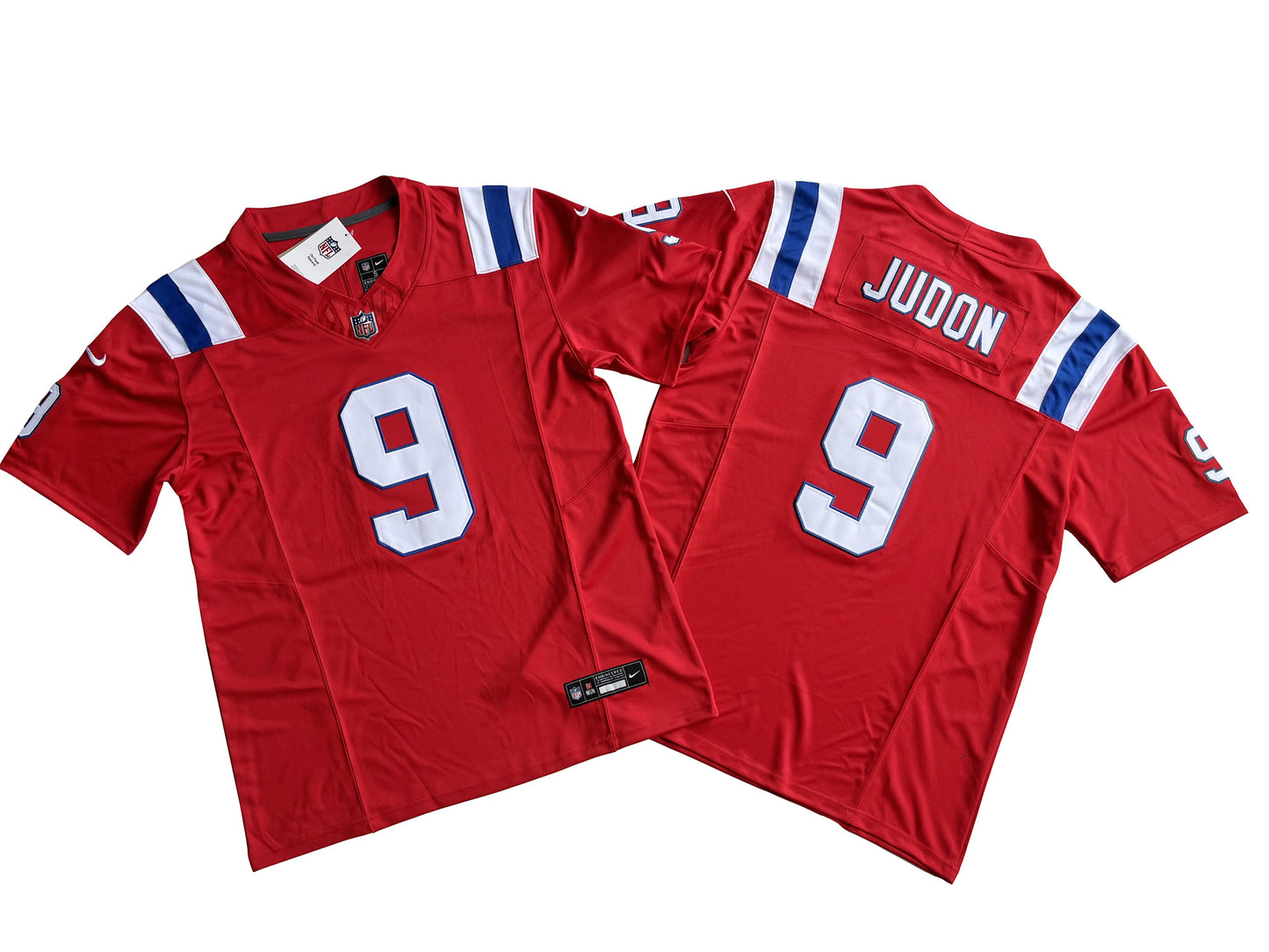 New England Patriots 2023/24 Matthew Judon Nike NFL Red Throwback Classic Game Jersey