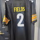 Justin Fields Pittsburgh Steelers 2024/25 NFL Nike Vapor Limited Jersey - Home Black
