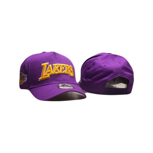 Los Angeles Lakers NBA New Era Statement Adjustable Hat - Purple