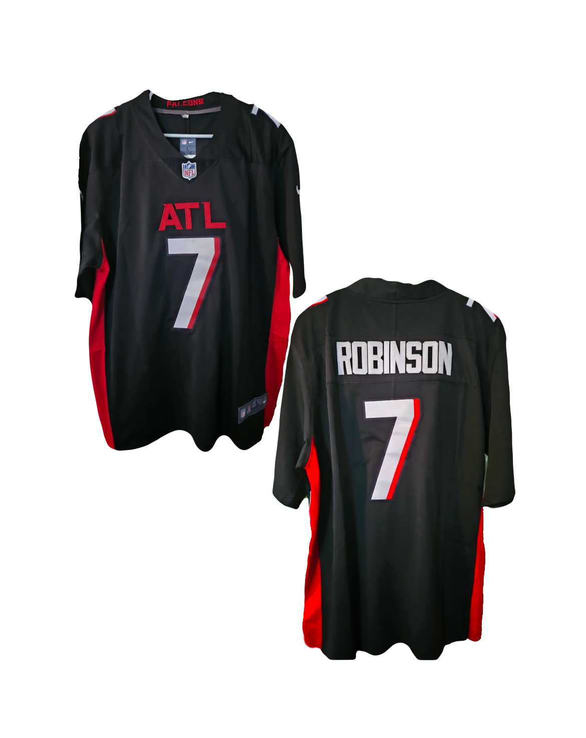 Atlanta Falcons Bijan Robinson NFL Nike Vapor Limited F.U.S.E Black Home Jersey