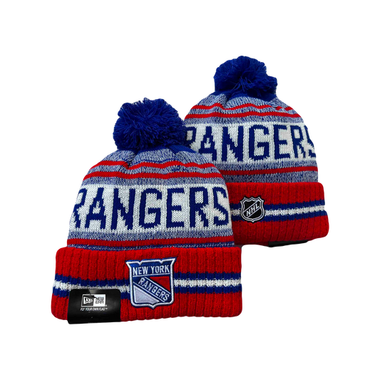 New York Rangers NHL New Era Knit Beanie
