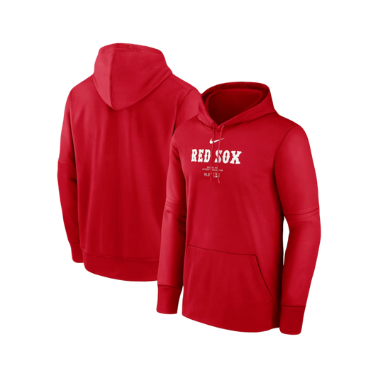 Boston Redsox MLB City Connect Nike Therma Performance Pullover Hoodie - Red