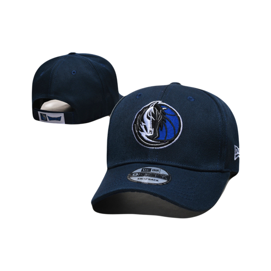 Dallas Mavericks NBA New Era Icon Blue Adjustable Cap Hat