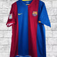 Lionel Messi FC Barcelona 2006/07 Season Home Kit #19 Authentic Iconic Nike Retro Classic Jersey - Blue & Red
