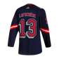 Alexis Lafrenière New York Rangers 2020/21 Rare Rookie Reverse Retro Authentic Adidas Premier Player Jersey - Navy