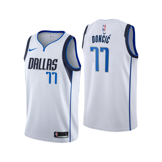 Dallas Mavericks Luka Dončić Nike Association Edition NBA Swingman Jersey - White