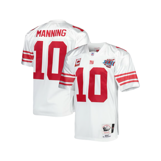 Eli Manning New York Giants 2007 Super Bowl XLII Mitchell & Ness Throwback Legends Player Jersey