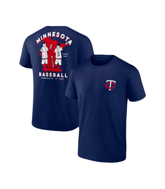 Minnesota Twins MLB ‘Statement Support’ Graphic T-Shirt