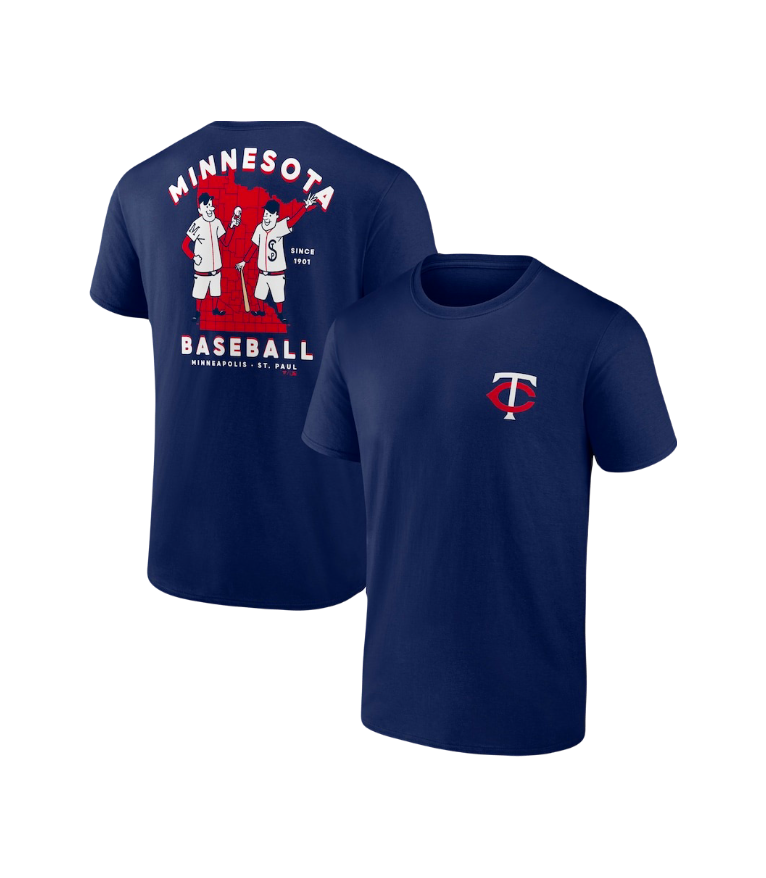 Minnesota Twins MLB ‘Statement Support’ Graphic T-Shirt