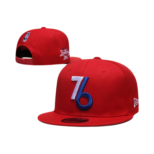 Philadelphia 76ers ‘City of Brotherly Love’ NBA New Era Snapback Hat - Red