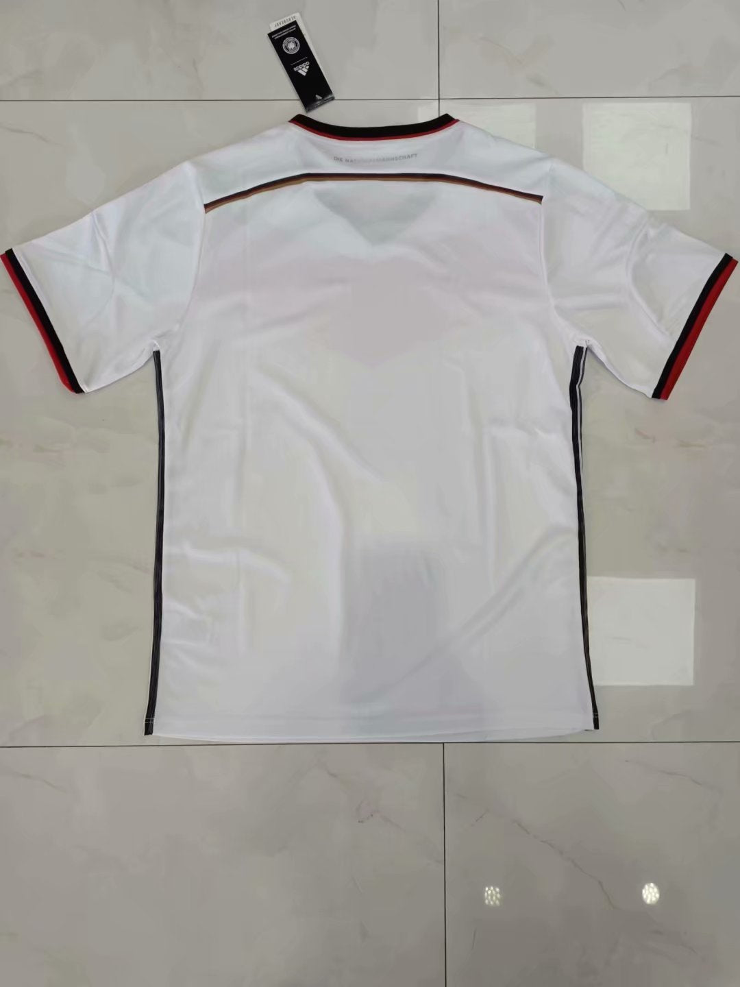 Germany National Soccer Team 2014 World Cup Authentic Adidas Iconic Classic Jersey - White