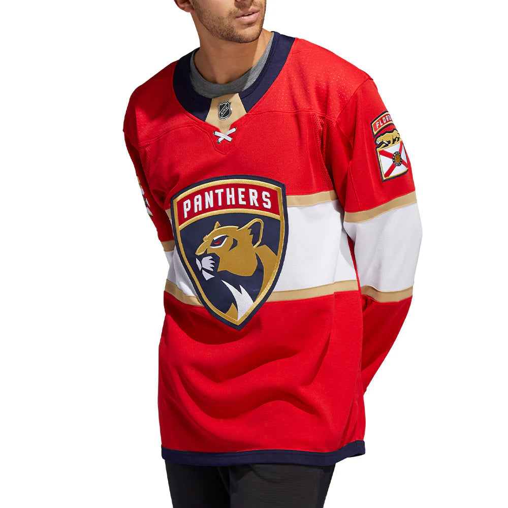 Sam Reinhart Florida Panthers NHL Authentic Adidas Premier Player Home Jersey - Red