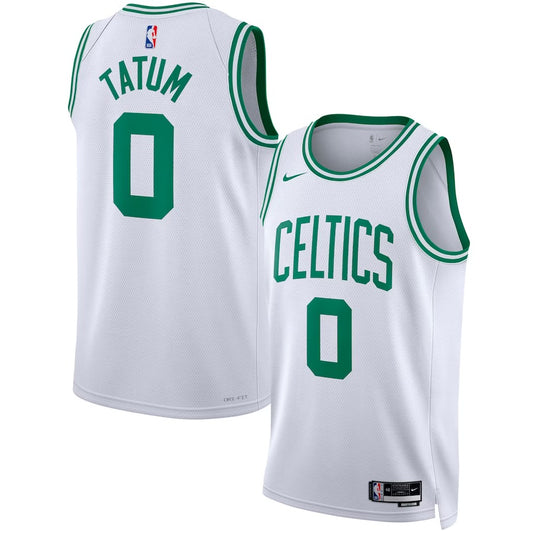 Boston Celtics Jayson Tatum 2023/24 Nike Icon Edition NBA Swingman Jersey - White