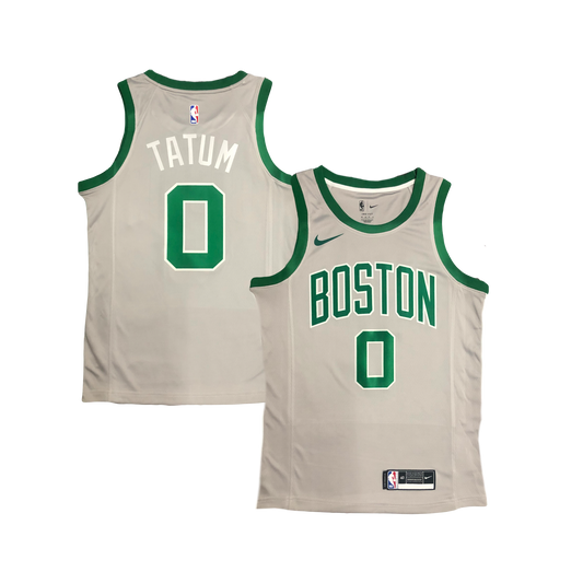 Boston Celtics Jayson Tatum 2019/20 Nike City Edition NBA Swingman Jersey - Gray